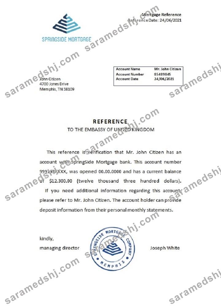 USA_Springside Mortgage_reference